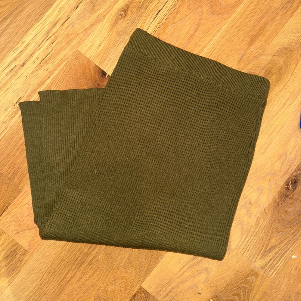 Double Zero Green Midi Skirt